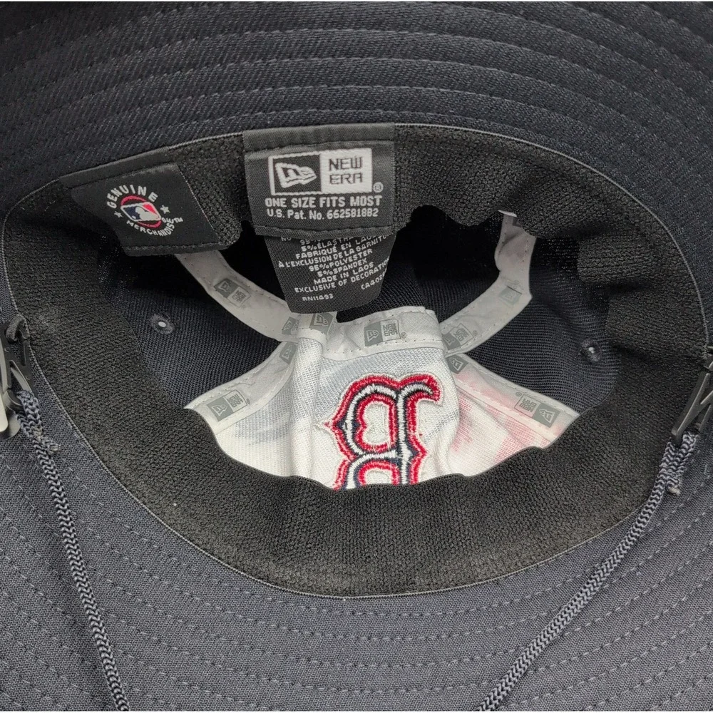 New Era Boston Red Sox 4th of July Red White and Blue Bucket Hat Mens OSFM